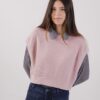 GILET IN MAGLIA - Rosa, TU