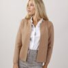 CARDIGAN CORTO STRUTTURATO - Cammello, TU