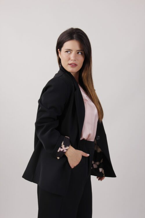 Alternative view of GIACCA DA COMPLETO CON FODERA STAMPATA