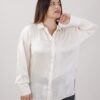 CAMICIA IN VISCOSA - Cream, 2