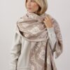 SCIARPA MOTIVO ETNICO - Beige, TU