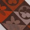 SCIARPA FANTASIA MAXI FIORI - Arancio, TU