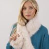COLLO EFFETTO PELLICCIA - Beige, TU