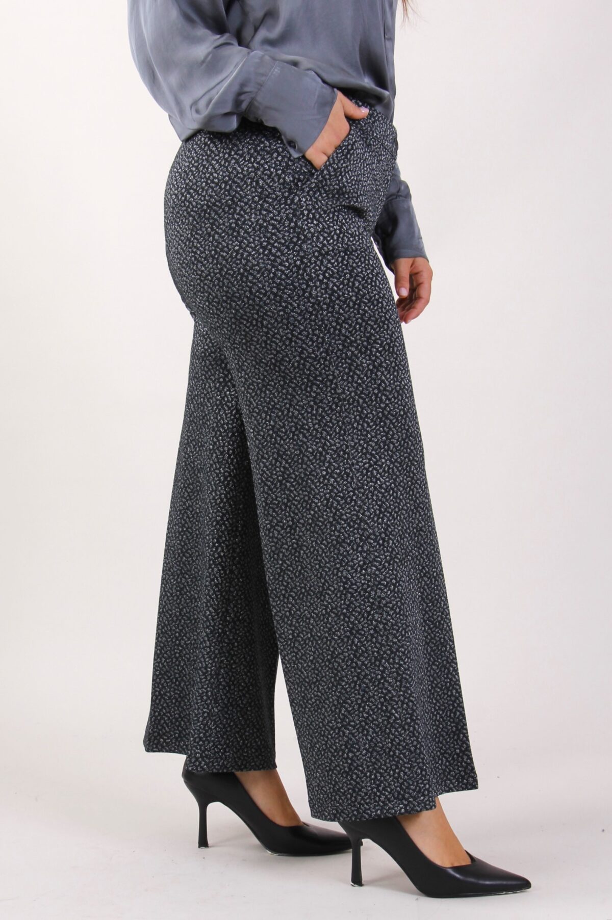 PANTALONE PALAZZO STRETCH - Imagen 3