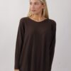 MAGLIA OVERSIZE SCOLLO A V - Moro, TU