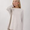 MAGLIA IN VISCOSA CON BOTTONCINI - Gesso, TU