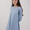 MAGLIA OVERSIZE IN VISCOSA - Celeste, TU