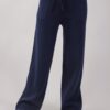 PANTALONI IN MAGLIA CON COULISSE - Blu, TU