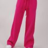 PANTALONI IN MAGLIA CON COULISSE - Fucsia, TU