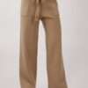 PANTALONI IN MAGLIA CON COULISSE - Gianduia, TU