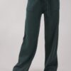 PANTALONI IN MAGLIA CON COULISSE - Verde bottiglia, TU