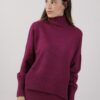 MAGLIONE COLLO ALTO A COSTE - Petunia, TU