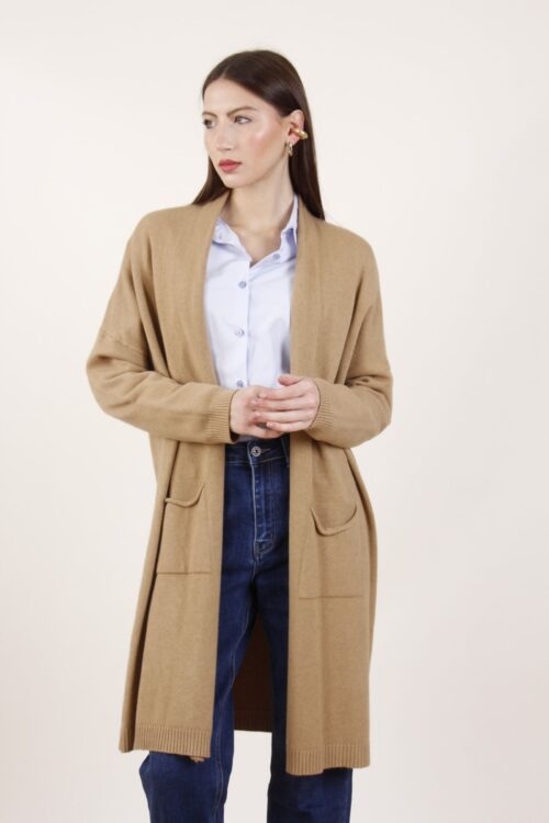 CARDIGAN IN MAGLIA MIDI