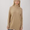 MAXI MAGLIA A COLLO ALTO - Gianduia, TU