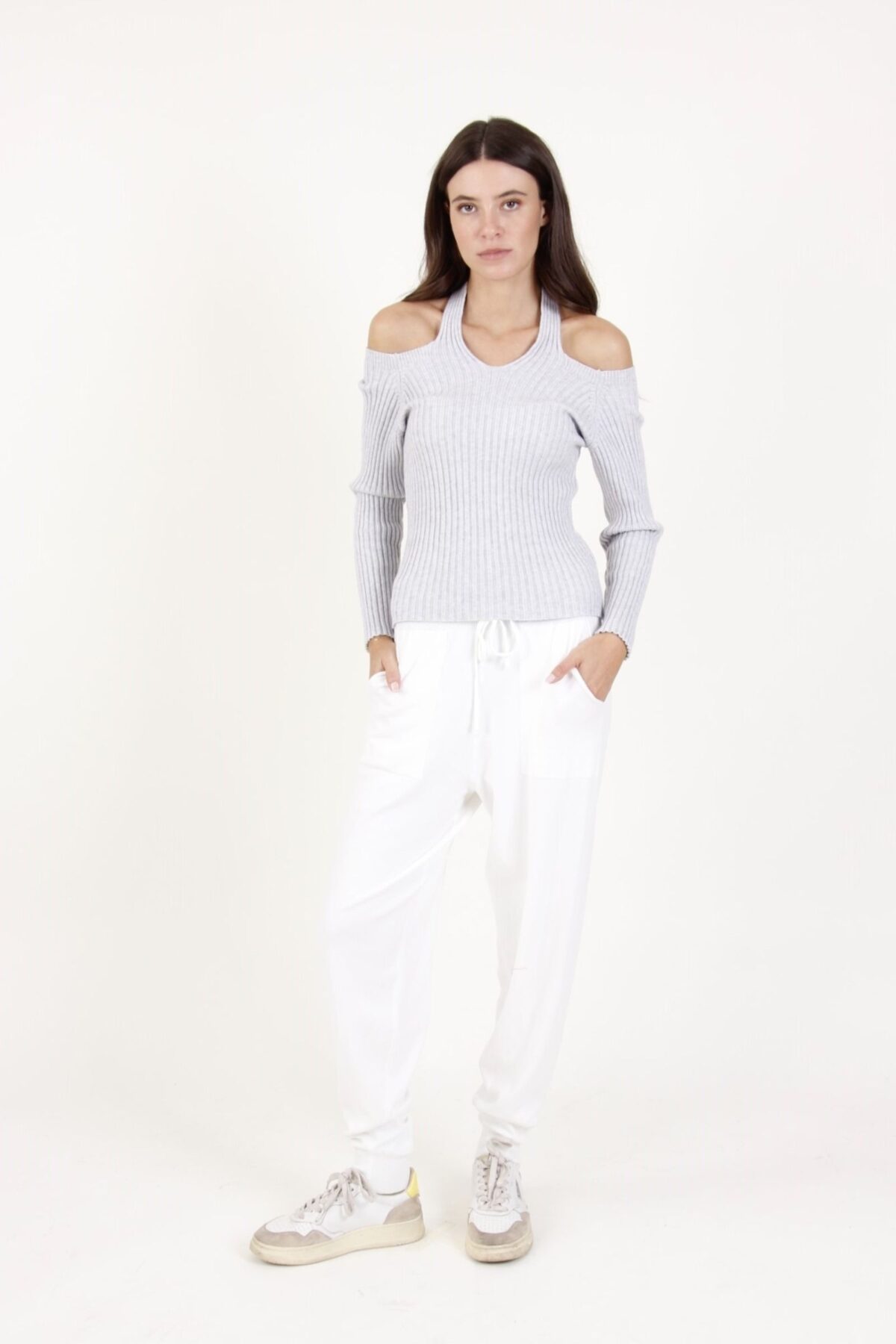 PANTALONE TUTA IN MAGLIA