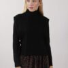 GILET CON FIOCCO LATERALE - Nero, TU