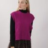 GILET CON FIOCCO LATERALE - Petunia, TU