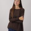 MAGLIA CON POLSINI A COSTINE - Moro, TU