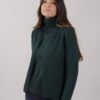 CARDIGAN CORTO STRUTTURATO - Verde bottiglia, TU