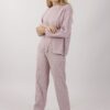 COMPLETO IN MAGLIA A COSTE - Rosa, TU