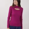 MAGLIA COLLO ALTO CUT OUT - Petunia, TU