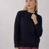 MAGLIA CON SPALLA SCESA - Blu, TU