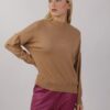 MAGLIA CON SPALLA SCESA - Cammello, TU