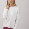 MAGLIA CON SPALLA SCESA - Panna, TU
