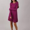 ABITO IN MAGLIA A PIEGHE - Petunia, TU