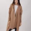 CARDIGAN CON POLSINO - Cammello, TU