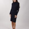 ABITO A COSTINE CON GILET - Blu, TU