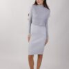 ABITO A COSTINE CON GILET - Grigio, TU