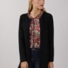 CARDIGAN LUNGO STRUTTURATO - Nero, TU