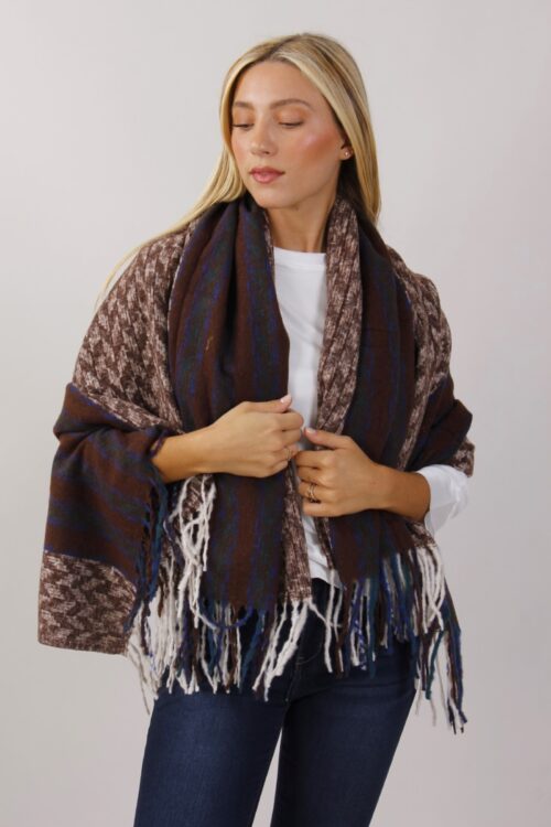 SCIARPA PIED DE POULE