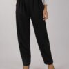 PANTALONI CON PINCES - Nero, M