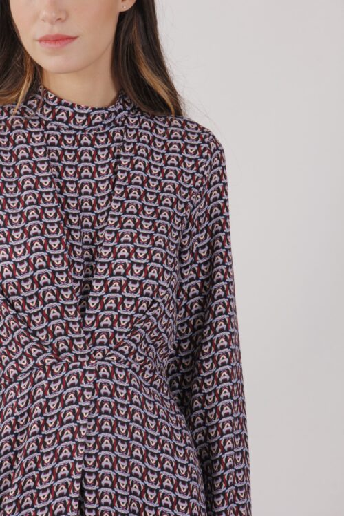 Alternative view of ABITO LONGUETTE FANTASIA GEOMETRICA