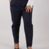 PANTALONI CON PINCES - Blu, 2