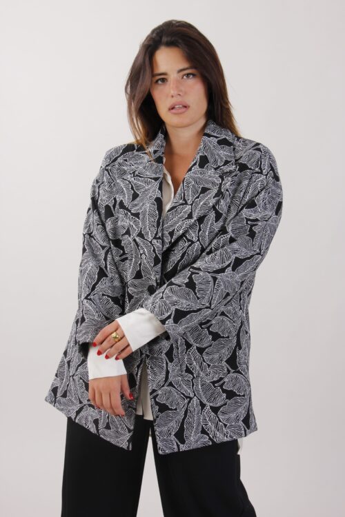 Alternative view of CAPPOTTO FANTASIA FOGLIE CURVY