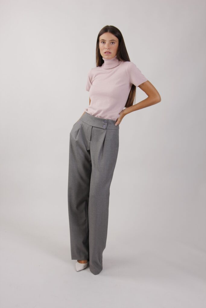 PALAZZO SUIT TROUSERS 