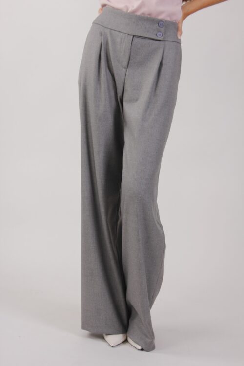 Alternative view of PANTALONI PALAZZO DA COMPLETO