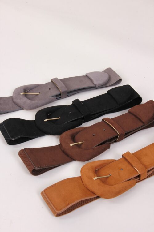 Alternative view of CINTURA IN ECO CAMOSCIO