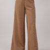 PANTALONE PALAZZO GESSATO - Cammello, S