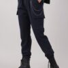 PANTALONE CON CATENA - Blu, S