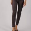 PANTALONE CINQUE TASCHE EFFETTO PELLE - Moro, M