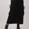 GONNA CON ARRICCIATURE - Black, L