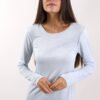 CASHMIRETTA GIROCOLLO - Azzurro, TU