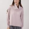 MAGLIA CON COLLO RIMOVIBILE - Rosa, TU
