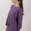 MAGLIA CON LINEE DECORATIVE - Lavanda, TU