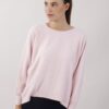 MAGLIA CON LINEE DECORATIVE - Rosa, TU