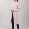 MAGLIA COLLO ALTO CON SPACCO - Rosa, TU